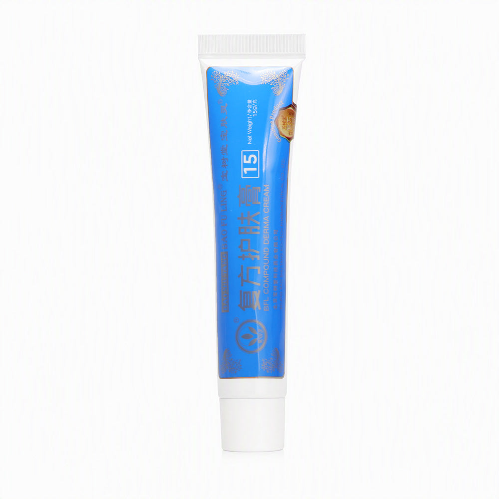 Bao Fu Ling Derma Cream 15g ครีมบัวหิมะเป่าฟูหลิง ของแท้จาก Bao Shu Tang NEW Version